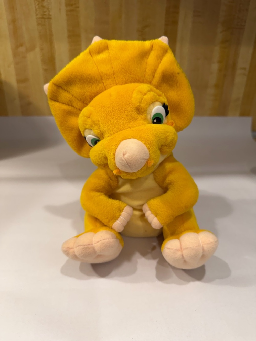 Vintage 1996 The Land Before Time Cera Plush Stuffed Animal Dinosaur Triceratops